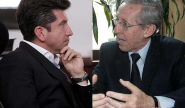 Diego Molano y Antonio Navarro Wolff