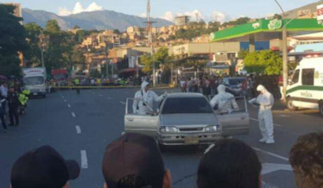 Doble homicidio en Medellín tras discusión en un semáforo