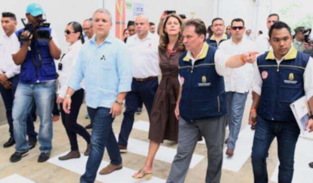 Iván Duque en San Andrés Iván Duque en San Andrés