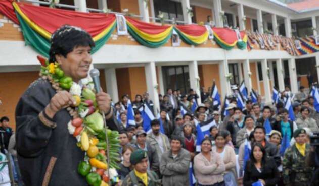 Evo Morales, un mandatario que lleva 13 años en el poder y va por más.
