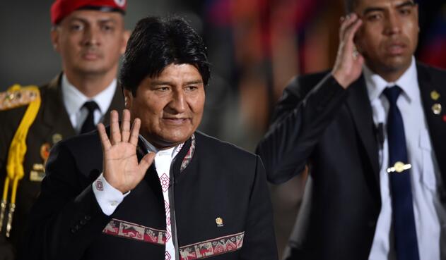 El presidente de Bolivia, Evo Morales, cumple 13 años al frente de su país.