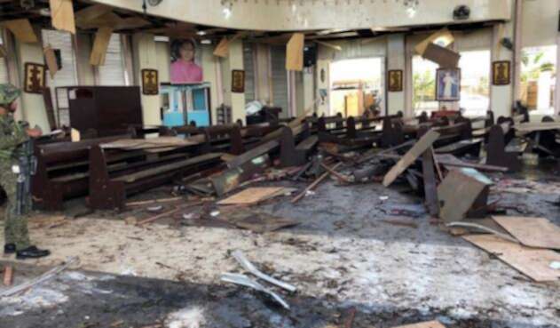 Explosión en Filipinas