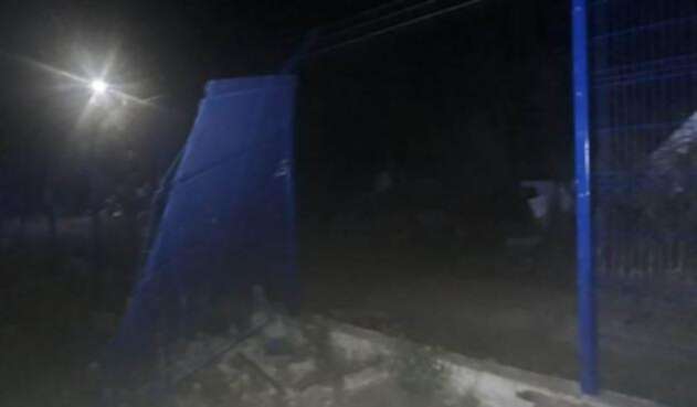 Inescrupulosos rompen el cerramiento e ingresan a la pista
