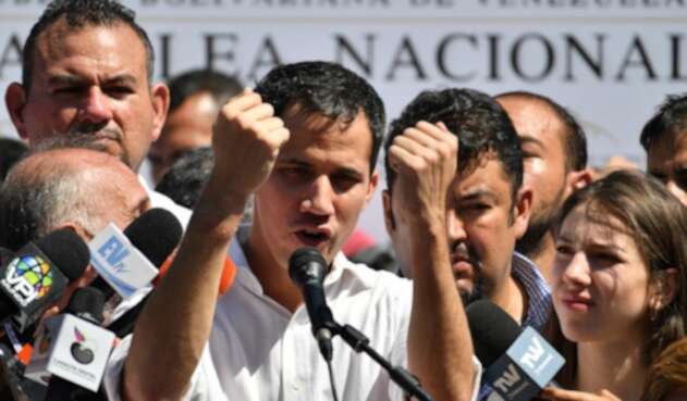 Juan Guiadó, presidente del Parlamento Venezolano