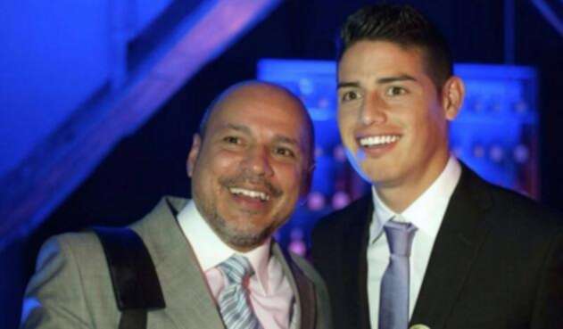 Juan Carlos Restrepo y James Rodríguez.