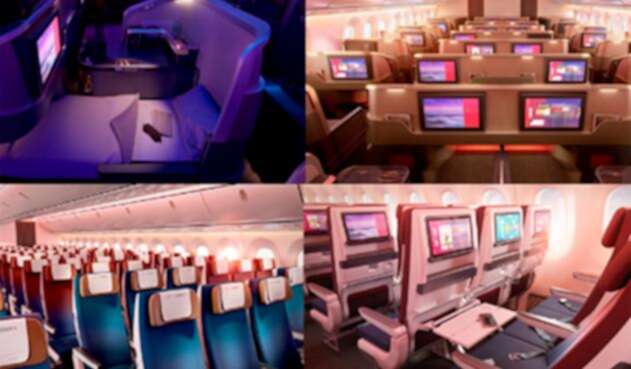 Así serán las nuevas cabinas de Latam Airlines