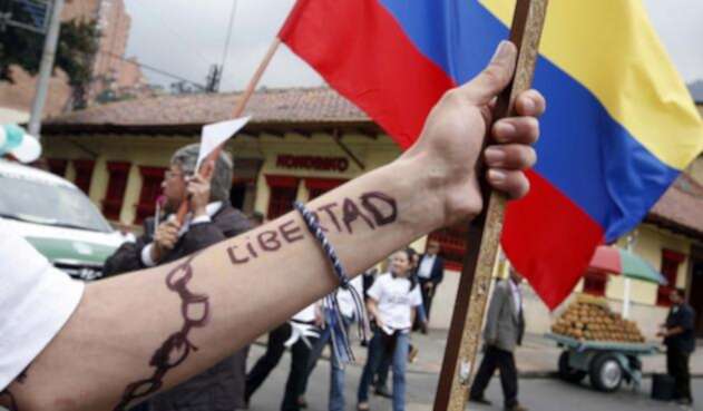 El clamor es por la libertad de los secuestrados. El clamor es por la libertad de los secuestrados.