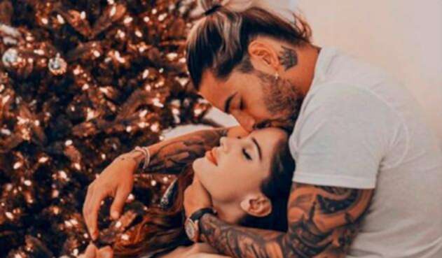 Maluma le dedicó emotivo mensaje a su novia.