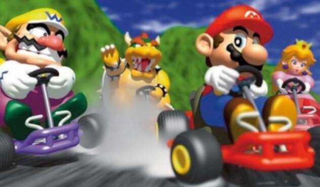 Mario Kart 64, uno de los juegos más populares de la Nintendo 64