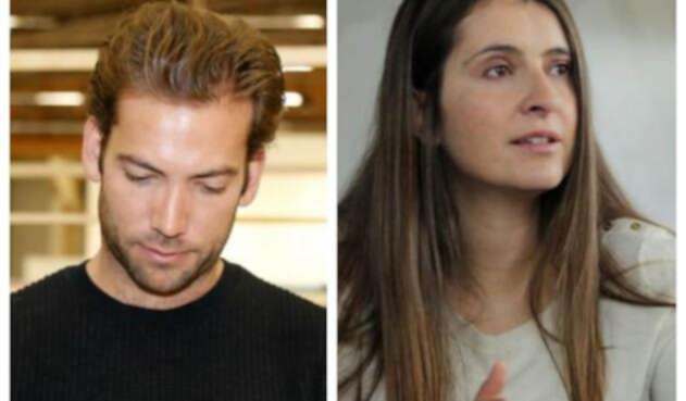 Martín Santos y Paloma Valencia Martín Santos y Paloma Valencia