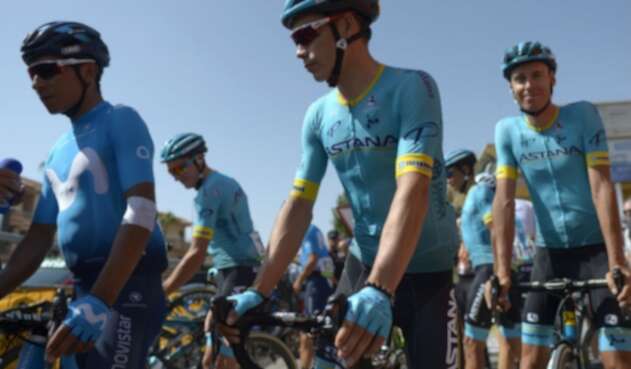Nairo Quintana y Miguel Ángel López