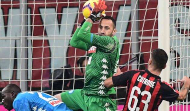 David Ospina, arquero de Napoli