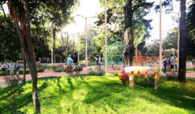 Parque Japón según el proyecto de la alcaldía Parque Japón según el proyecto de la alcaldía