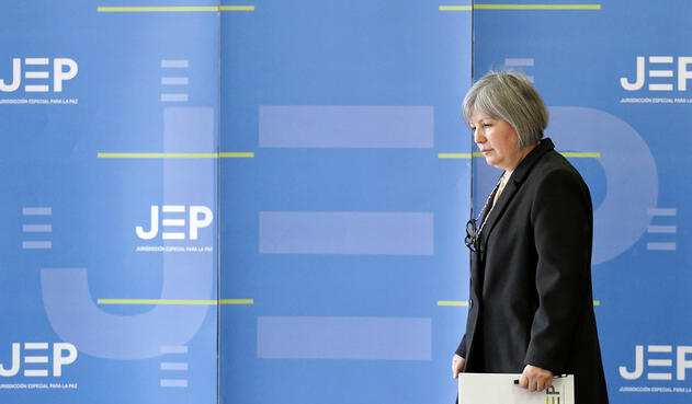 Patricia Linares, presidenta de la JEP. Patricia Linares, presidenta de la JEP.