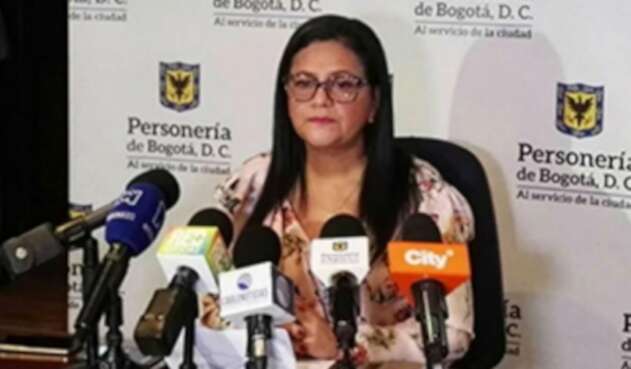 Carmen Teresa Castañeda Villamizar Carmen Teresa Castañeda Villamizar, personera de Bogotá.