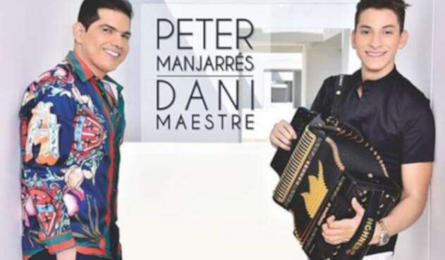 Peter Manjarrés y su nuevo acordeonero Daniel Maestre