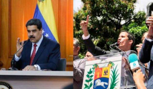 Nicolas Maduro Juan Guaido presidente venezuela
