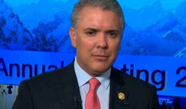 El presidente Iván Duque. El presidente Iván Duque.