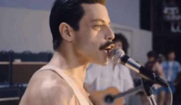 Rami Malek en Bohemian Rhapsody