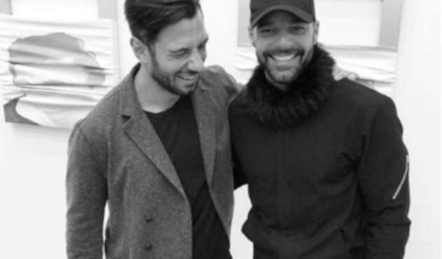 Ricky Martin y su esposo