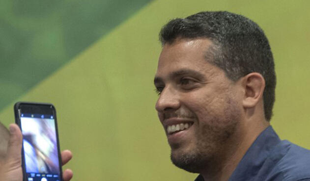 Diputado Rodrigo Amorim, del partido del presidente Jair Bolsonaro. Diputado Rodrigo Amorim, del partido del presidente Jair Bolsonaro.