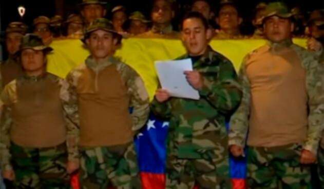 Roger Quintero Suárez, teniente venezolano radicado en Bogotá