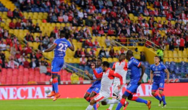 Santa Fe y Deportivo Pasto en el marco de la primera fecha de la Liga Águila 2019