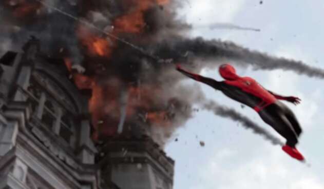 Spiderman visita Londres