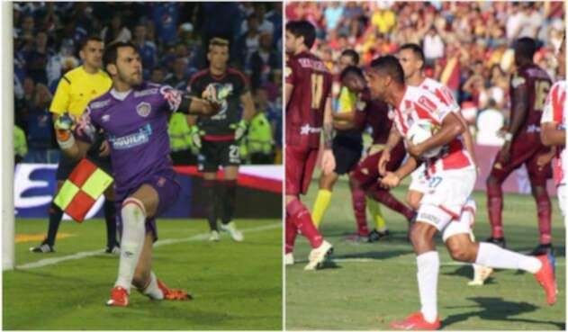 Sebastián Viera y Luis Carlos Ruíz
