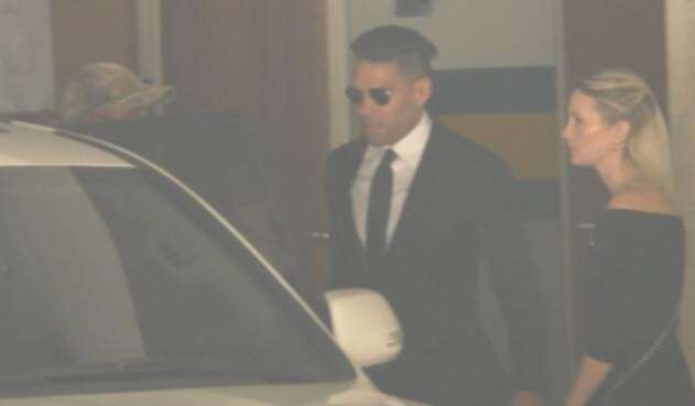 Radamel Falcao en Santa Marta para despedirse a su padre Radamel Falcao en Santa Marta para despedirse a su padre