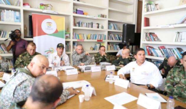 En este encuentro estuvieron los altos mandos militares, representantes de la Defensoria del Pueblo, Procuraduría General y de la Unidad Dptal de Víctimas