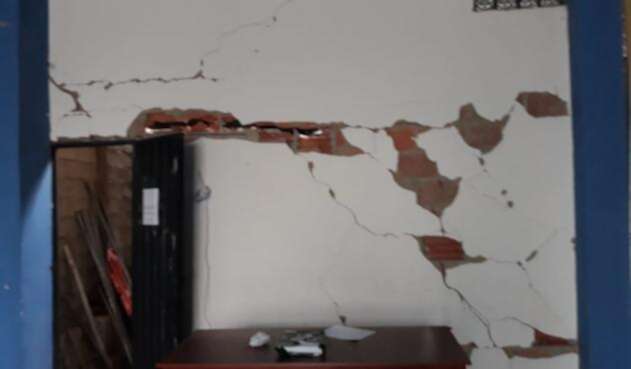 Afectación del sismo en Tolima