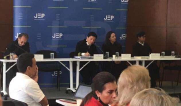 Audiencia en la JEP sobre protección de archivos del DAS