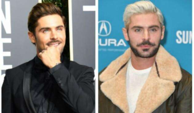Zac Efron y su cambio extremo de look en 2019