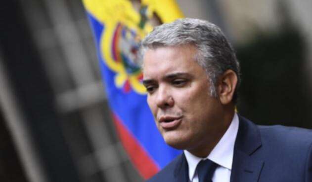 El presidente Iván Duque, en su visita a Washington El presidente Iván Duque, en su visita a Washington