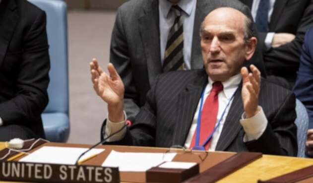 Elliott Abrams, el enviado de Estados Unidos para Venezuela, ante la ONU