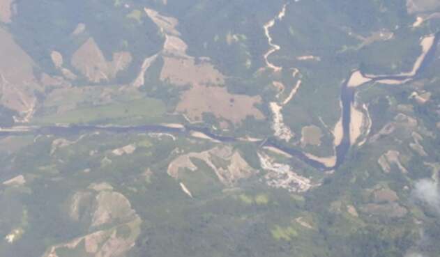 Zona afectada por atentado a Oleoducto en el Catatumbo