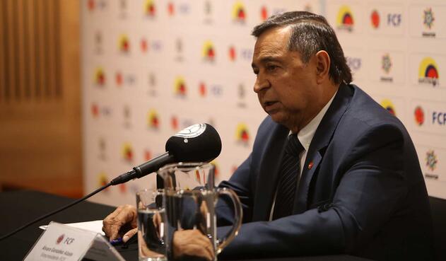 Álvaro González, vicepresidente Federación Colombiana de Fútbol