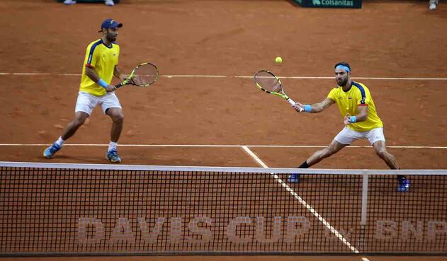 Colombia clasificó por primera vez a la fase final de la Copa Davis