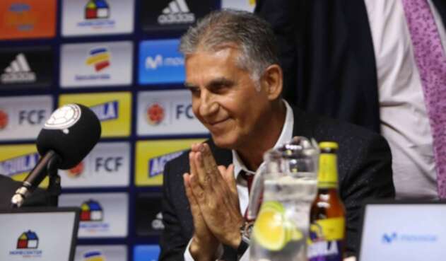 Queiroz arribó a Colombia el miércoles en la noche para su posterior presentación como sustituto del argentino José Pékerman