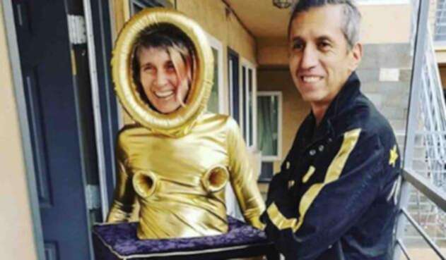 Andrea Echeverri en los Grammy