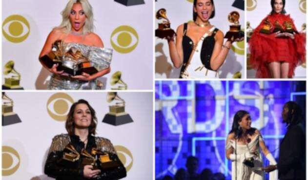 Lady Gaga, Dua Lipa, Kacey Musgraves, Brandi Carlile y Cardi B