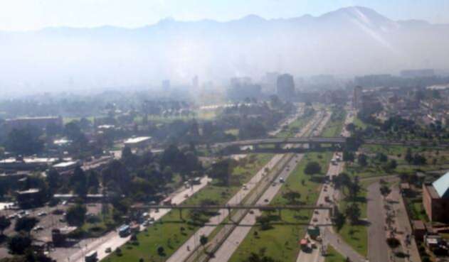 Panorámica de la ciudad de Bogotá Panorámica de la ciudad de Bogotá