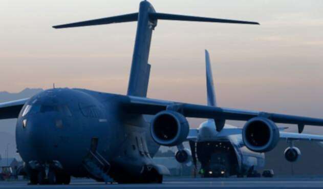 El Boeing C17 Globemaster de Estados Unidos