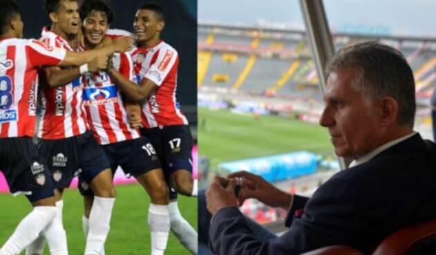 Carlos Queiroz y Junior de Barranquilla Carlos Queiroz contempla usar convocar a jugadores del Junior de Barranquilla