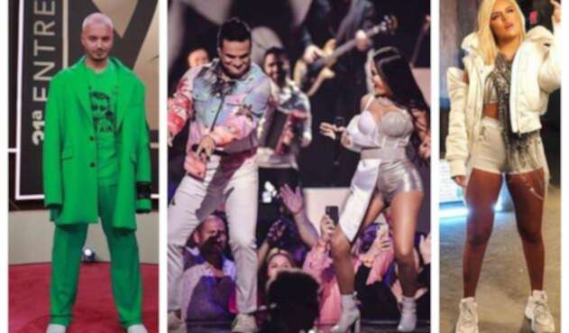 Colombianos galardonados en Premios Lo Nuestro 2019
