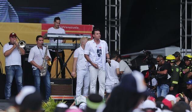 Silvestre Dangond en el ‘Venezuela Aid Live’