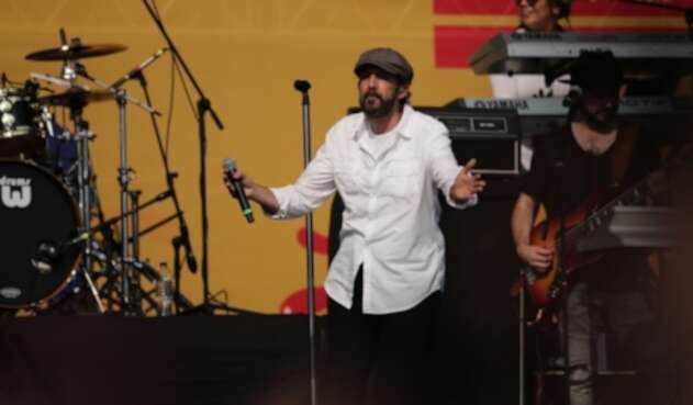 Juan Luis Guerra en el ‘Venezuela Aid Live’