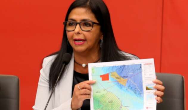Delcy Rodríguez, vicepresidenta del gobierno de Nicolás Maduro