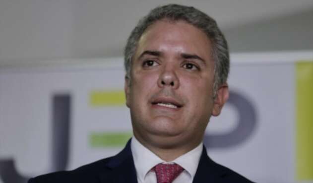 Presidente Iván Duque y JEP